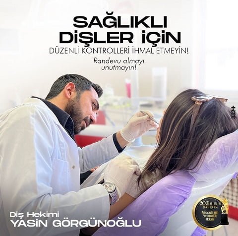 Ankara diş hekimi diş kontrolü yapan doktor